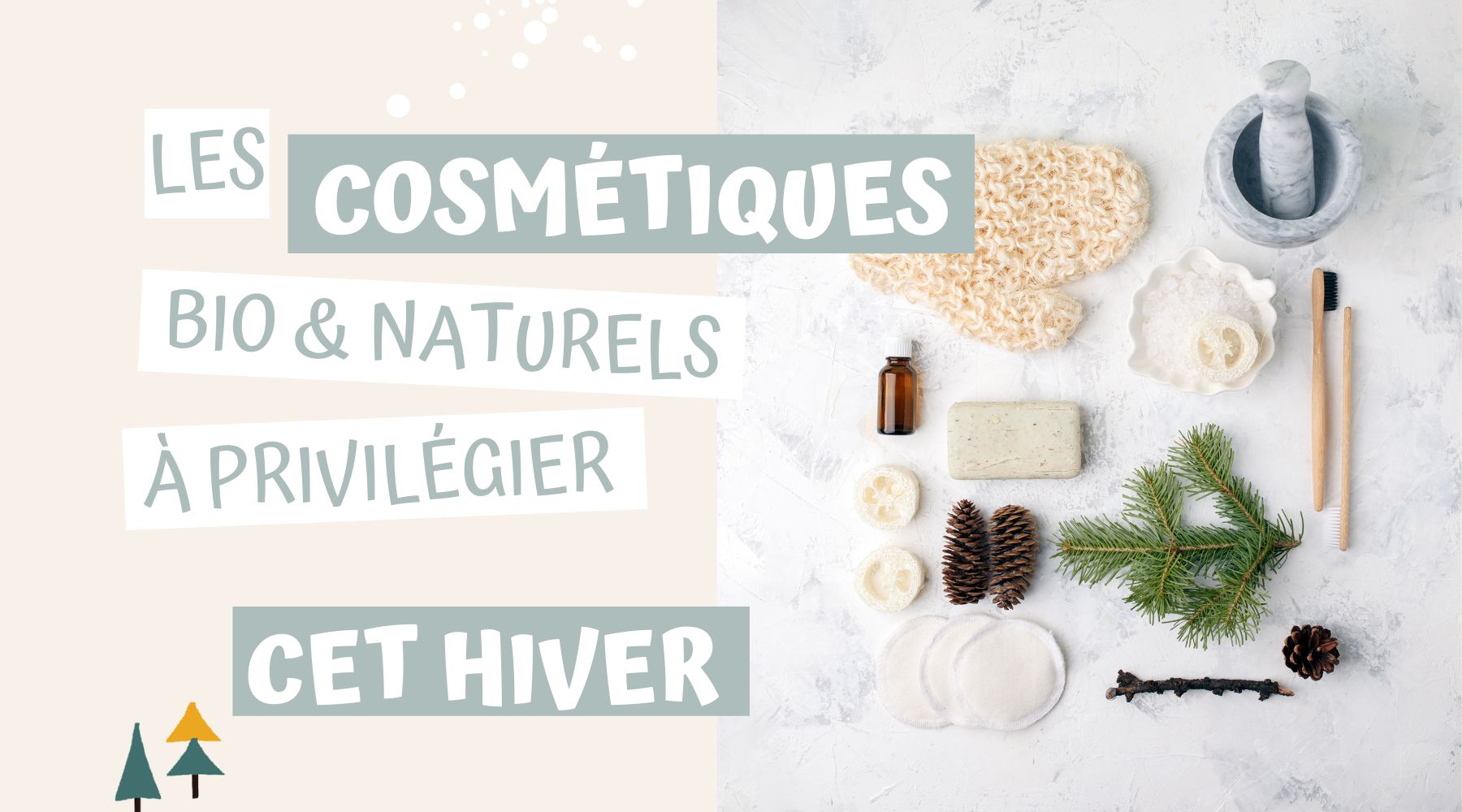 Cosmétiques bio et naturels qui sont bons pour les peaux sèches en hiver