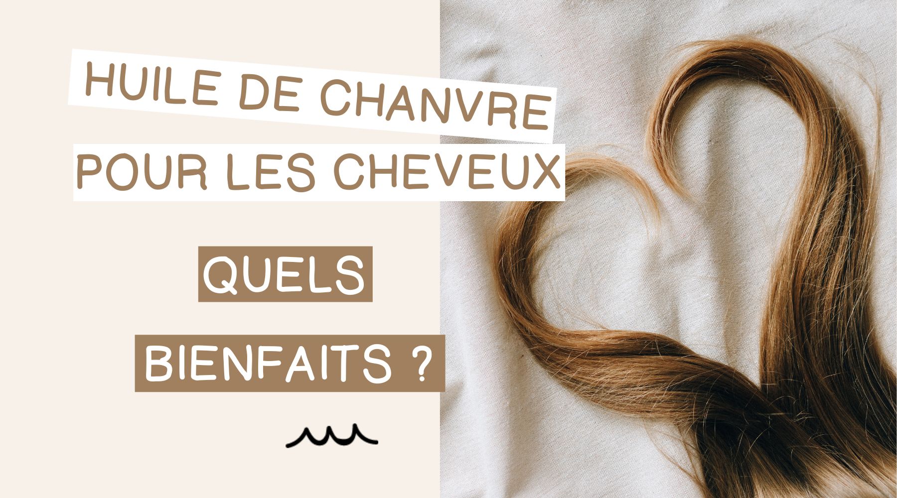 Bienfaits de l'huile de chanvre pour les cheveux