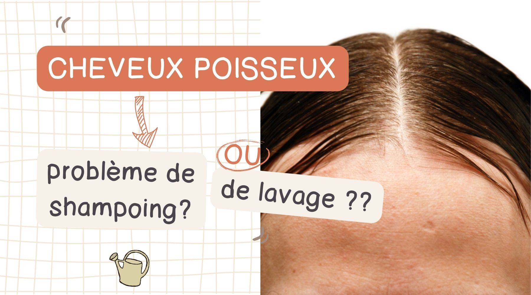 Cheveux poisseux : problème de shampoing ou de lavage ?