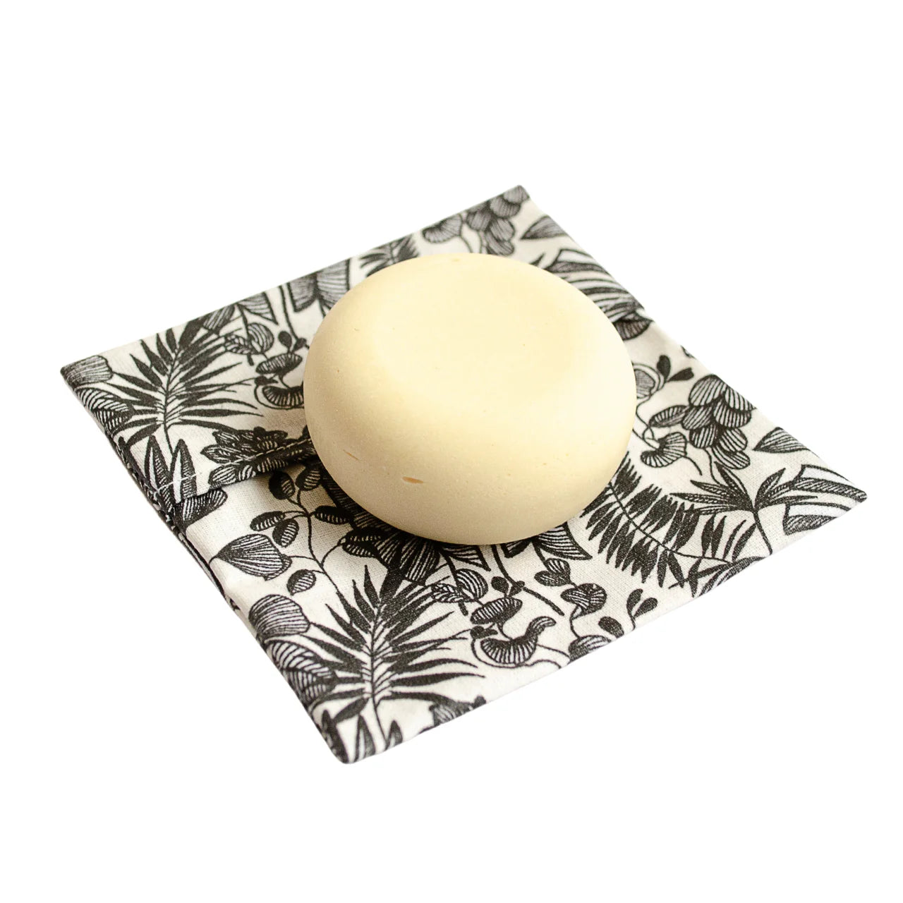 Pochette à savon en coton enduit