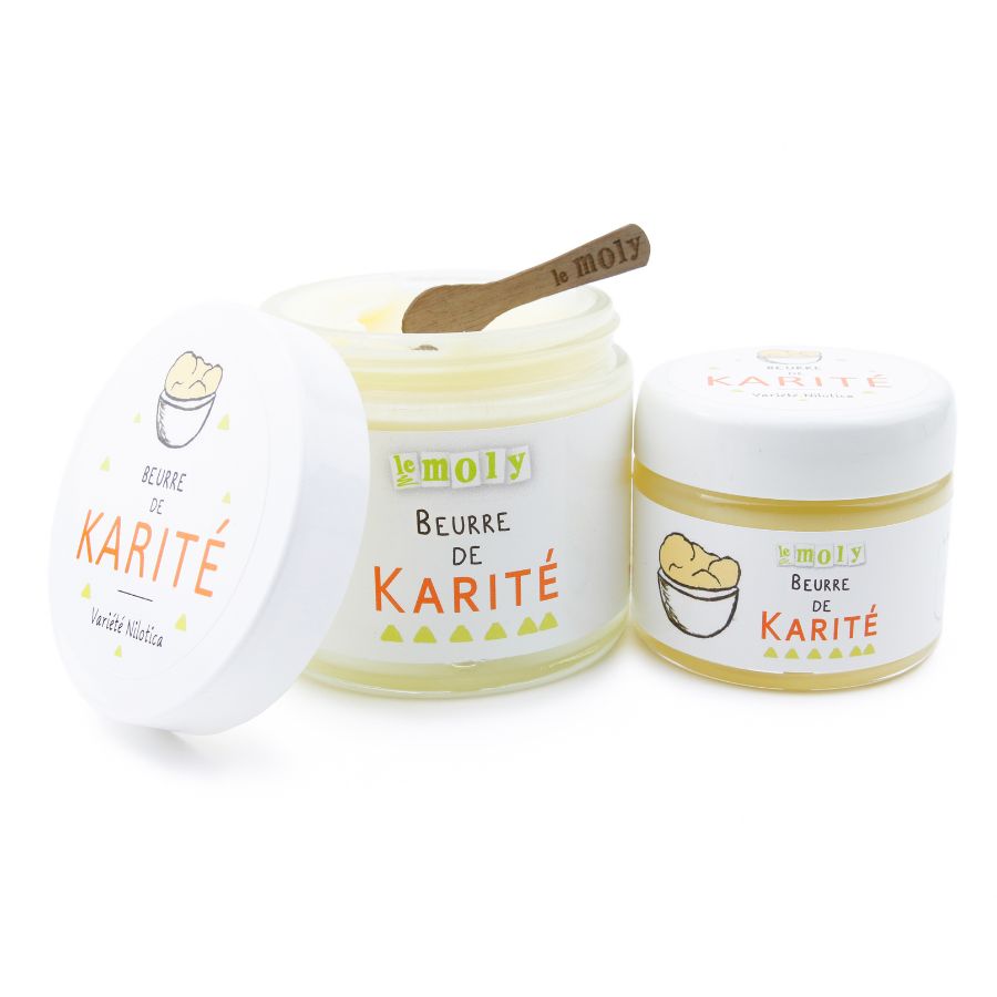 Beurre de karaté Nilotica bio et équitable, une texture onctueuse et souple pour les peaux sèches