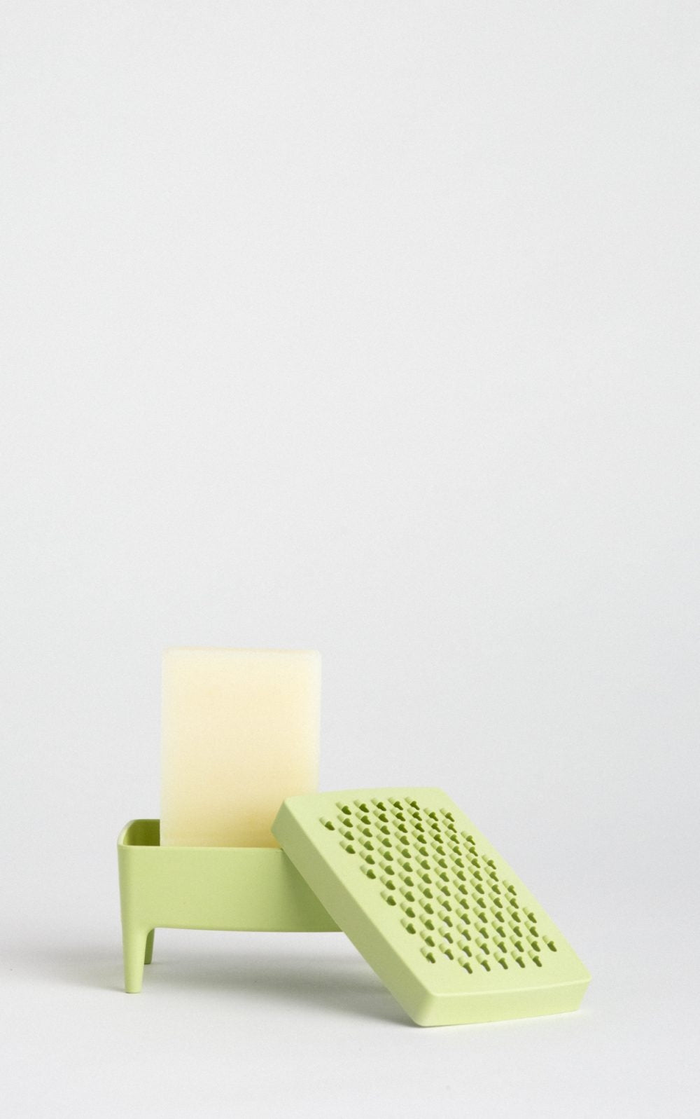 Porte-savon et râpe à savon zéro déchet en plastique recyclé