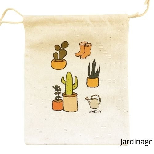 Pochette Jardinage en coton fabriquée en local à Pau