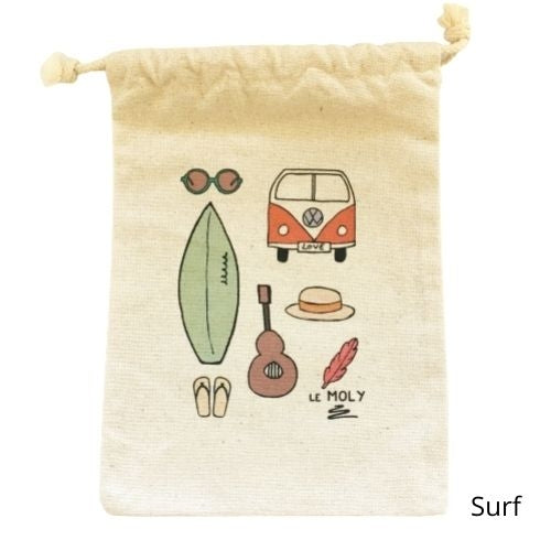 Pochette Surf en coton fabriquée en local à Pau