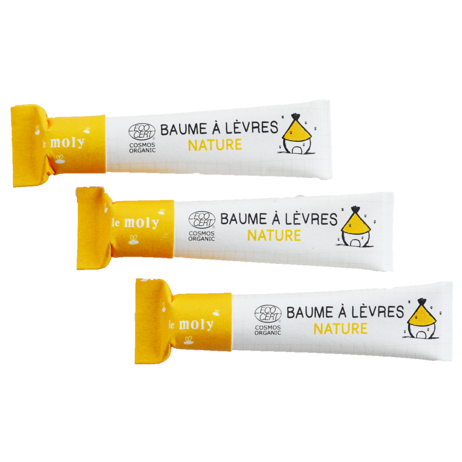 Baumes à lèvres bio pour lèvres sèches