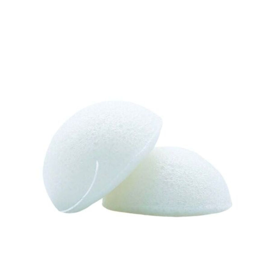 Eponge Konjac Visage Nature pour tous les types de peaux. L'éponge konjac nettoie et exfolie