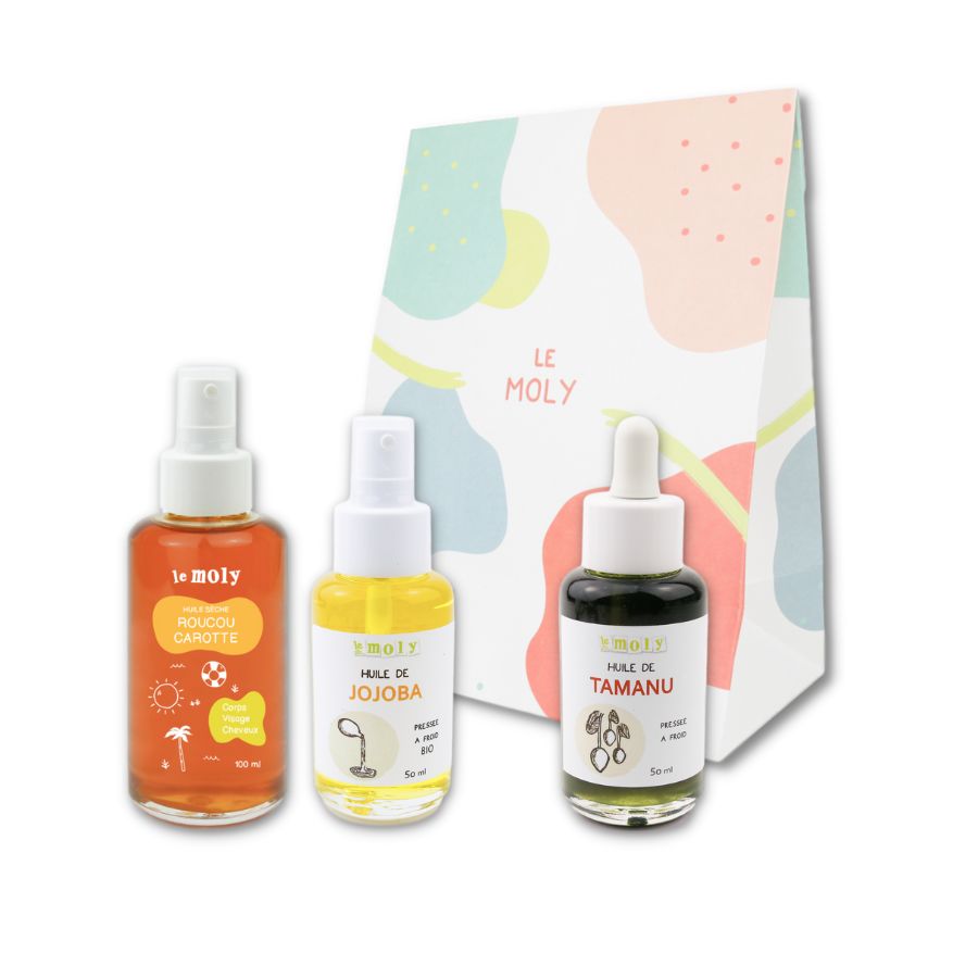 Routine de 3 huiles végétales bio Belle peau