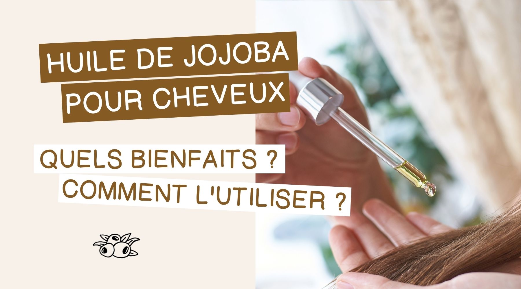 Huile de jojoba pour cheveux : bienfaits et utilisations