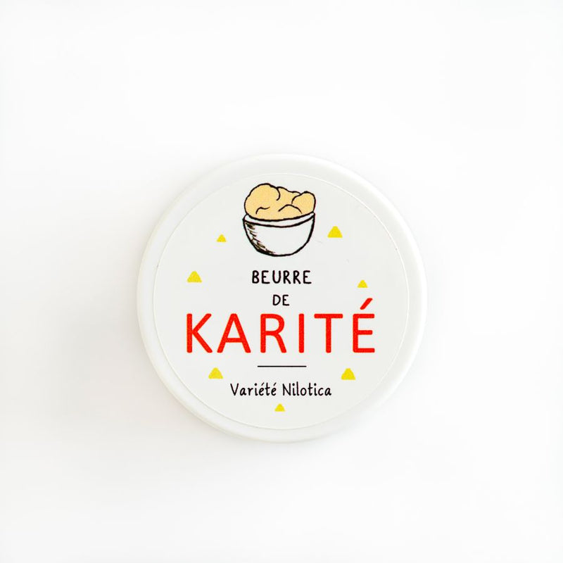 Mini beurre brut de karité Nilotica certifié bio peau sèche