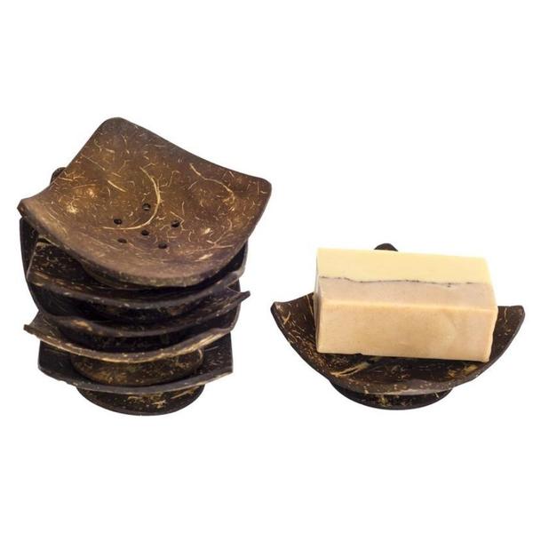 Porte-savon noix de coco
