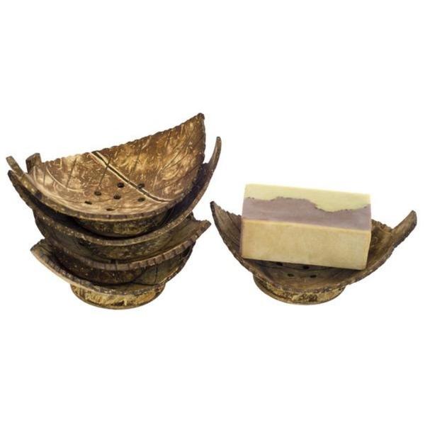 Porte-savon noix de coco